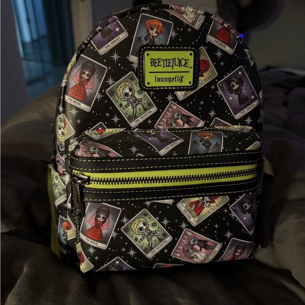 Loungefly Beetlejuice ‘Tarot’ Mini Backpack